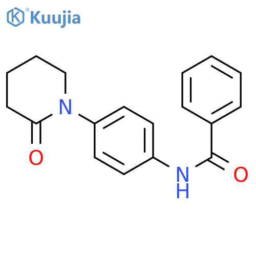 N-4-(2-oxopiperidin-1-yl)phenylbenzamide structure