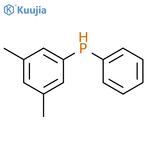 (3,5-Dimethylphenyl)(phenyl)phosphine structure