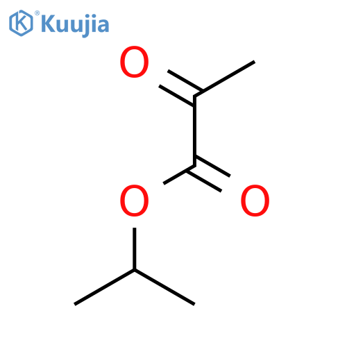 Isopropyl 2-oxopropanoate structure