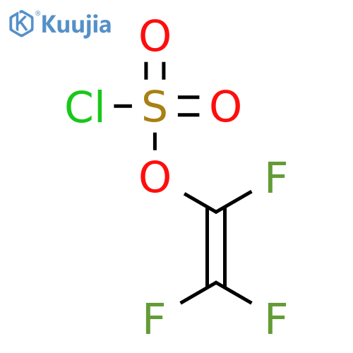 Chlorosulfuric acid,trifluorovinyl ester (8CI) structure