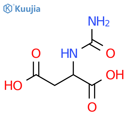 N-Carbamoyl-DL-aspartic Acid structure