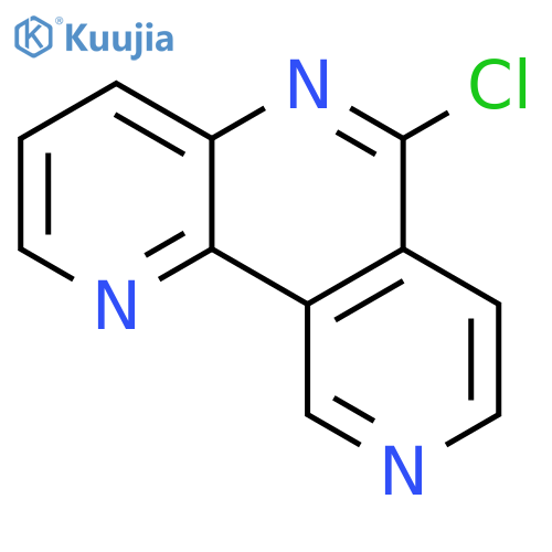 Pyrido[4,3-c]-1,5-naphthyridine, 6-chloro- structure