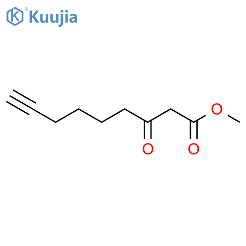 8-Nonynoic acid, 3-oxo-, methyl ester structure