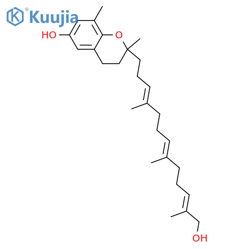 δ-Tocotrienoloic acid; (2R,3'E,7'E,11'Z)-form, 13'-Alcohol structure