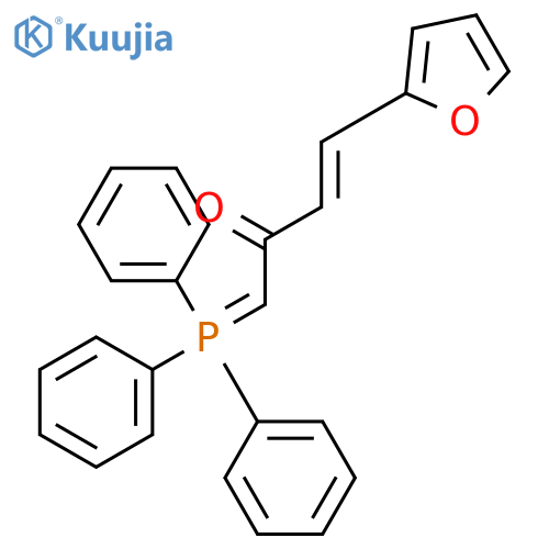 3-Buten-2-one, 4-(2-furanyl)-1-(triphenylphosphoranylidene)-, (3E)- structure