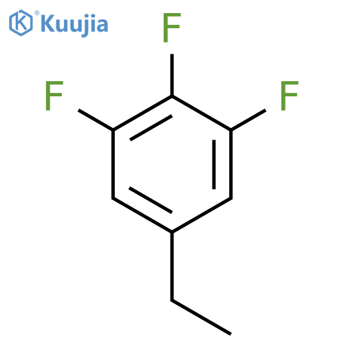 Benzene, 5-ethyl-1,2,3-trifluoro- structure