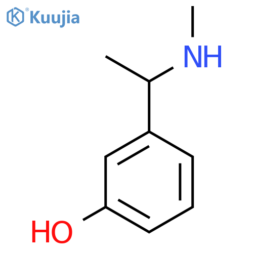 3-1-(methylamino)ethylphenol structure