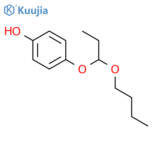 Phenol, 4-(1-butoxypropoxy)- structure
