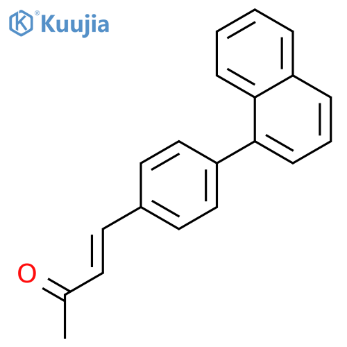 3-Buten-2-one, 4-[4-(1-naphthalenyl)phenyl]- structure