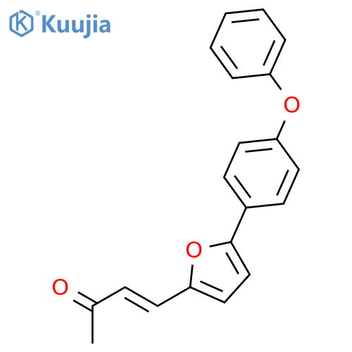 3-Buten-2-one, 4-[5-(4-phenoxyphenyl)-2-furanyl]-, (3E)- structure