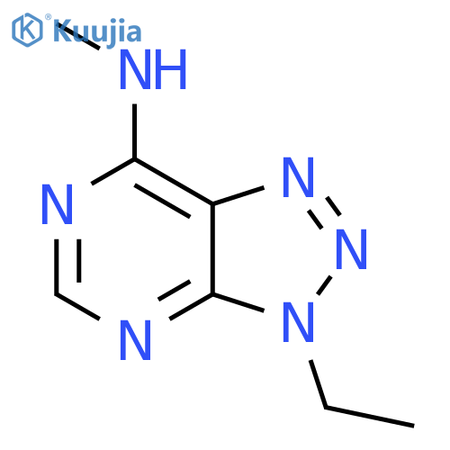 3-ethyl-N-methyl-3H-1,2,3triazolo4,5-dpyrimidin-7-amine structure