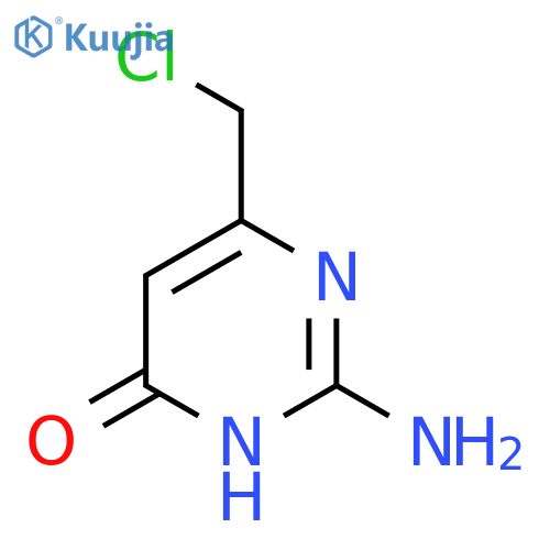2-Amino-6-(chloromethyl)pyrimidin-4(1H)-one structure