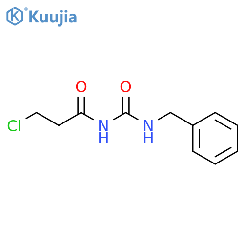 1-Benzyl-3-(3-chloropropanoyl)urea structure