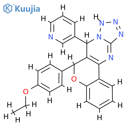 9-(4-ethoxyphenyl)-11-(pyridin-3-yl)-8-oxa-12,13,14,15,17-pentaazatetracyclo8.7.0.0^{2,7}.0^{12,16}heptadeca-1(10),2(7),3,5,13,15-hexaene structure