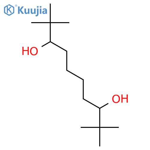 3,8-Decanediol, 2,2,9,9-tetramethyl- structure