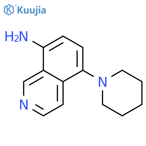 5-(Piperidin-1-yl)isoquinolin-8-amine structure