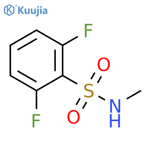 2,6-Difluoro-n-methylbenzene-1-sulfonamide structure