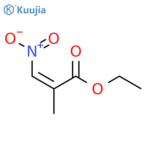 (Z)-Ethyl 2-methyl-3-nitroacrylate structure