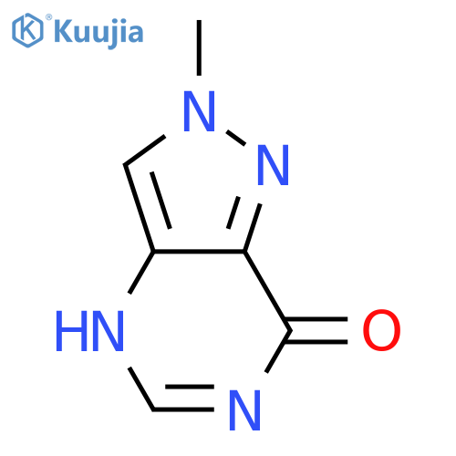 2-methyl-2H-pyrazolo4,3-dpyrimidin-7-ol structure