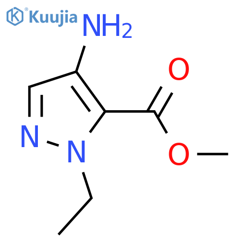 methyl 4-amino-2-ethyl-pyrazole-3-carboxylate structure