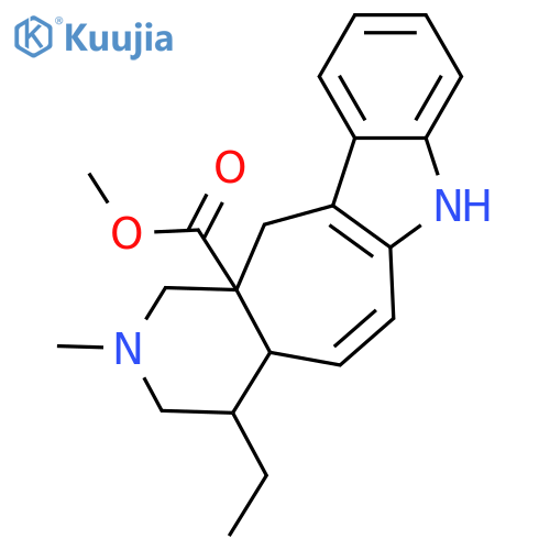 Ervatamine; 3-Deoxo, 3,14-didehydro structure