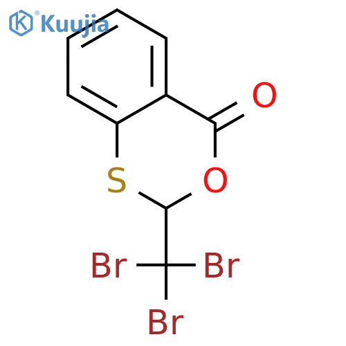 4H-3,1-Benzoxathiin-4-one,2-(tribromomethyl)- structure
