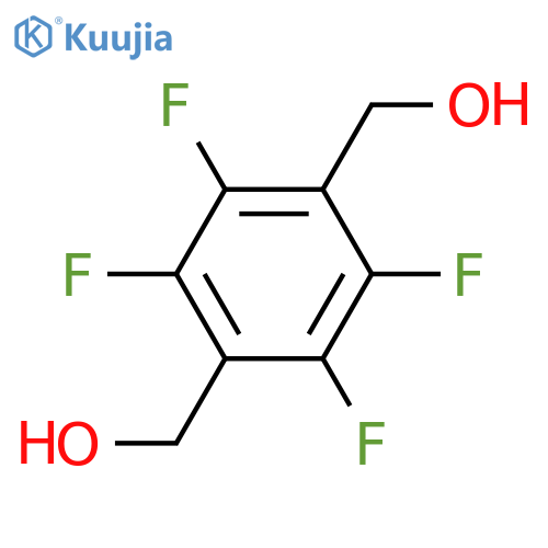 2,3,5,6-Tetrafluoro-1,4-benzenedimethanol structure