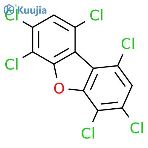 Dibenzofuran,1,3,4,6,7,9-hexachloro- structure