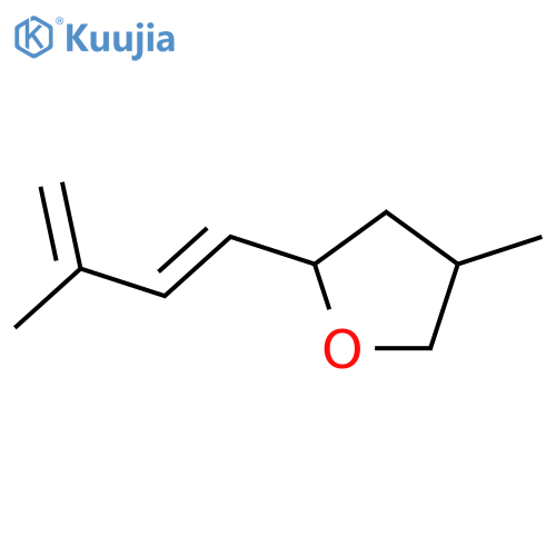 (2S)-Tetrahydro-4β-methyl-2α-[(E)-3-methyl-1,3-butadienyl]furan structure