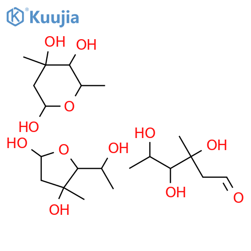 2,6-Dideoxy-3-C-methyl-ribo-hexose; DL-form structure