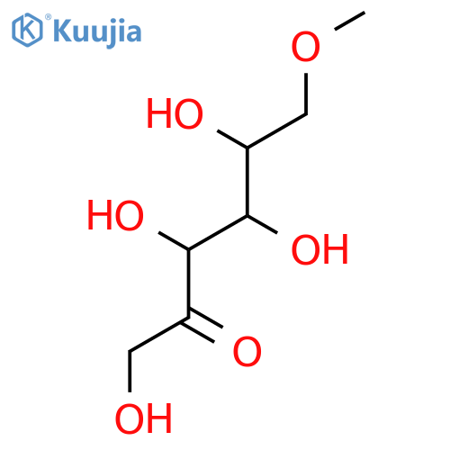 D-Fructose, 6-O-methyl- structure