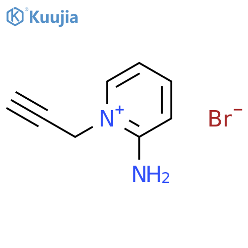 2-amino-1-(2-propyn-1-yl)-Pyridinium bromide structure
