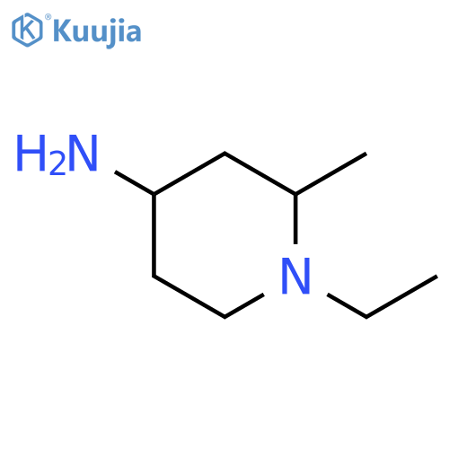 1-ethyl-2-methylpiperidin-4-amine structure