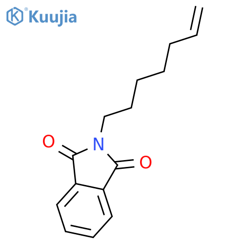 1H-Isoindole-1,3(2H)-dione, 2-(6-hepten-1-yl)- structure