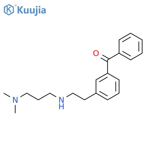Methanone, [3-[2-[[3-(dimethylamino)propyl]amino]ethyl]phenyl]phenyl- structure