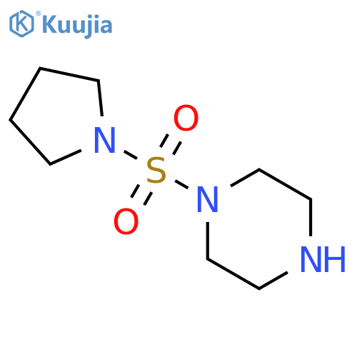 1-(pyrrolidine-1-sulfonyl)piperazine structure