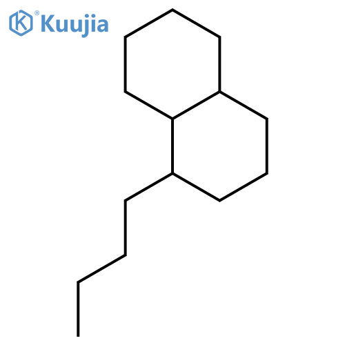 1-Butyl-decahydronaphthalene structure