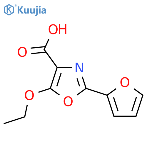 5-ethoxy-2-(furan-2-yl)-1,3-oxazole-4-carboxylic Acid structure