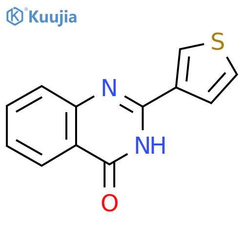 2-(Thiophen-3-yl)-3,4-dihydroquinazolin-4-one structure