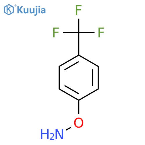 O-4-(trifluoromethyl)phenylhydroxylamine structure