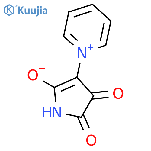 4,5-Dioxo-3-(pyridin-1-ium-1-yl)-4,5-dihydro-1H-pyrrol-2-olate structure