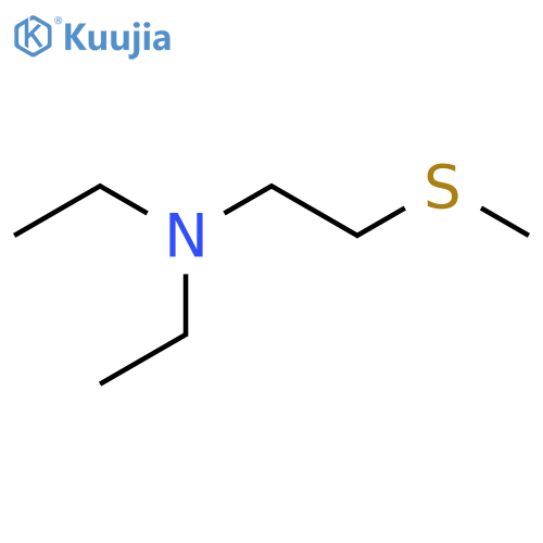 Methyl 2-diethylaminoethyl sulfide structure