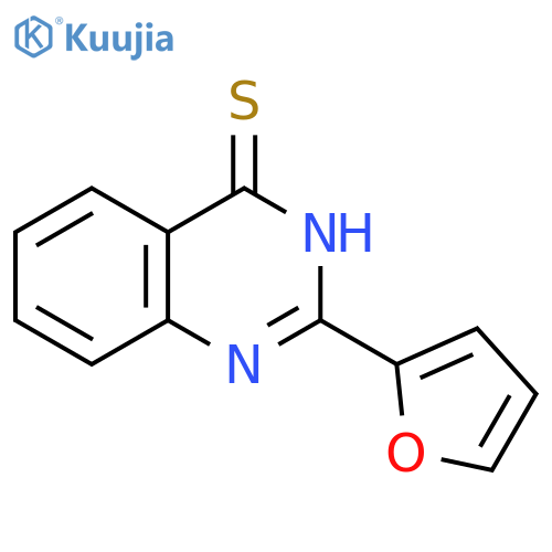 2-(furan-2-yl)quinazoline-4-thiol structure