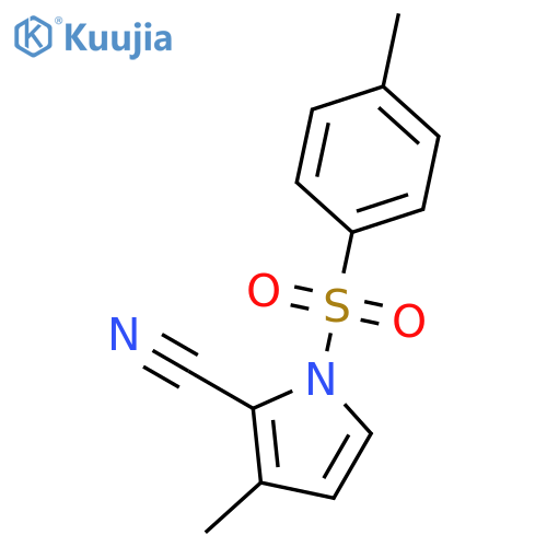 1H-Pyrrole-2-carbonitrile, 3-methyl-1-[(4-methylphenyl)sulfonyl]- structure