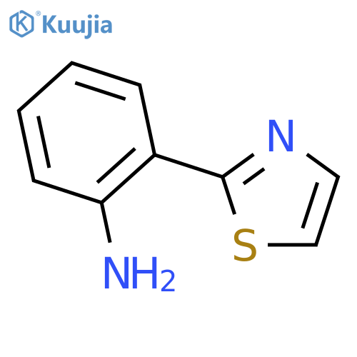 2-(1,3-thiazol-2-yl)aniline structure