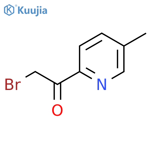 2-Bromoacetyl-5-methylpyridine structure