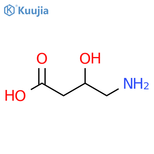 4-Amino-3-Hydroxybutanoic Acid structure