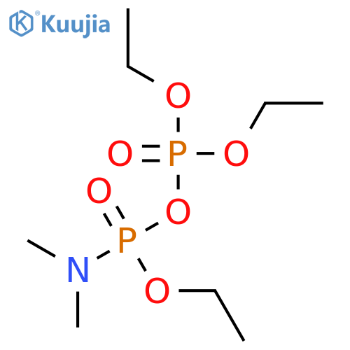 Amidodiphosphoric acid, dimethyl-, triethyl ester structure