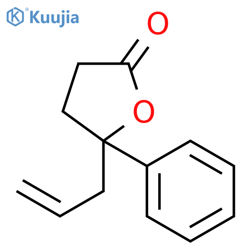 2(3H)-Furanone, dihydro-5-phenyl-5-(2-propenyl)- structure