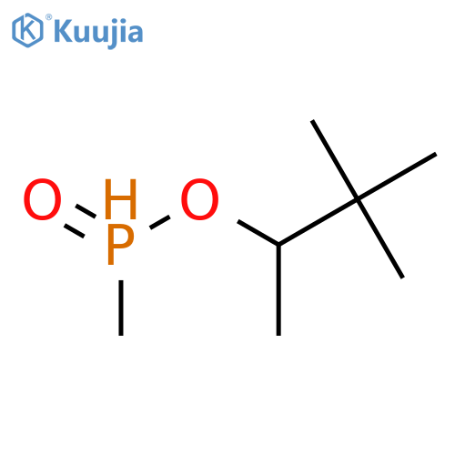 Phosphinic acid, methyl-, 1,2,2-trimethylpropyl ester structure
